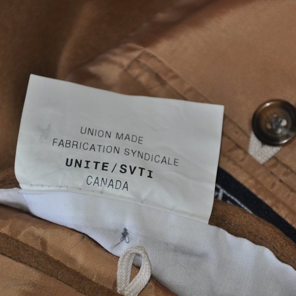 Cambridge Madison100% Cashmere Blazer Sport Jacket Coat 46T Union Made in Canada - Picture 8 of 9